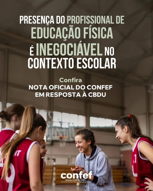 #repost @confef
________________  Arraste para o lado para conferir a nota na íntegra. 👉  #confef #edfisica #cbdu #jogosuniversitarios